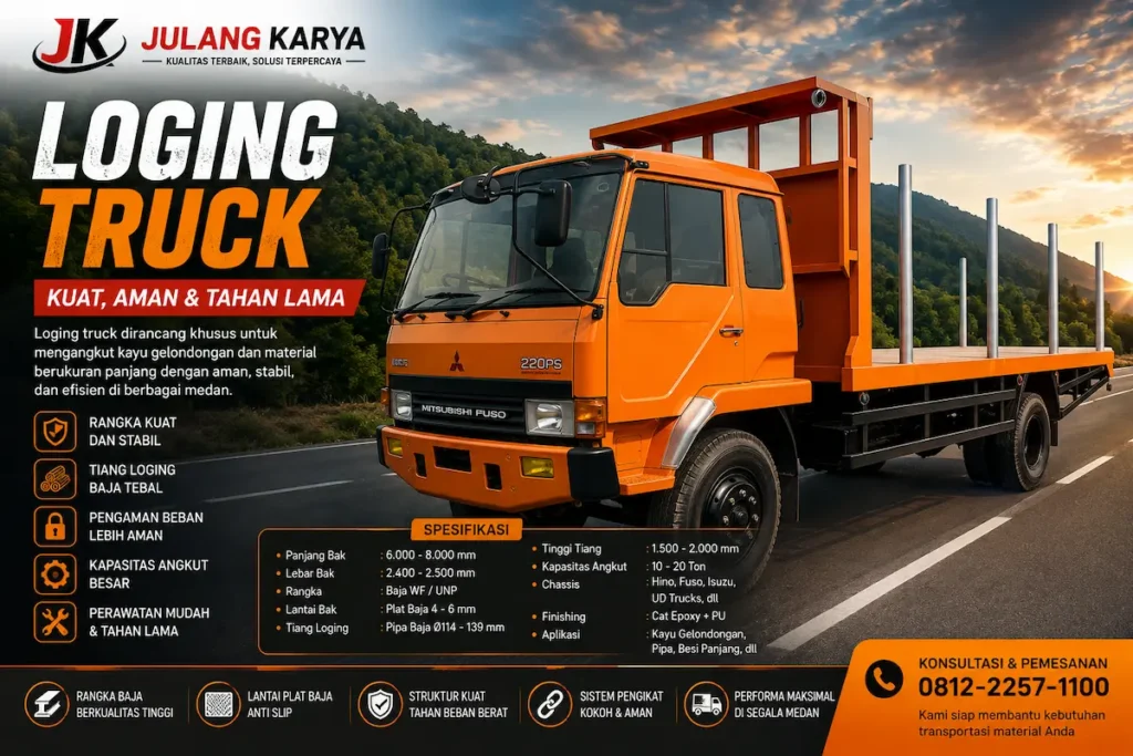 loging truck mitsubishi