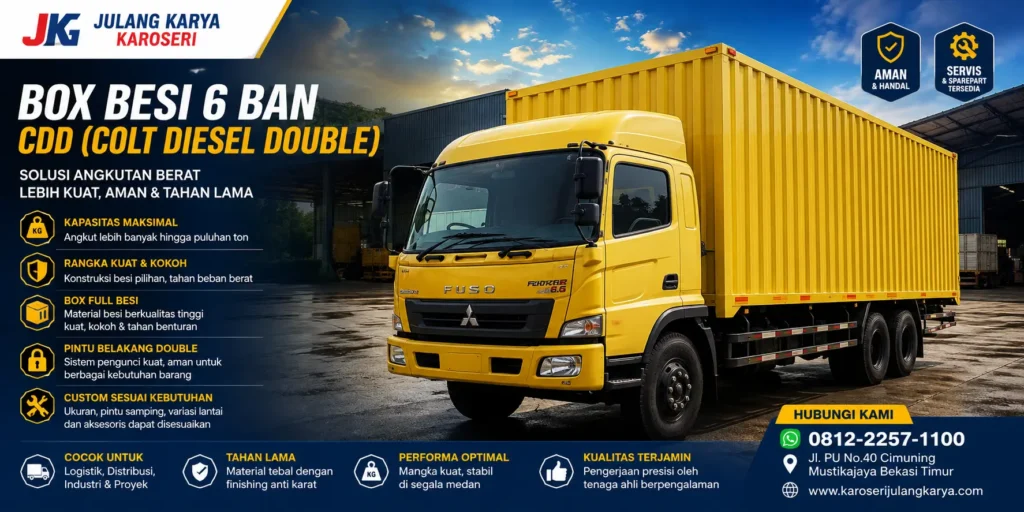 box besi mitsubishi cdd
