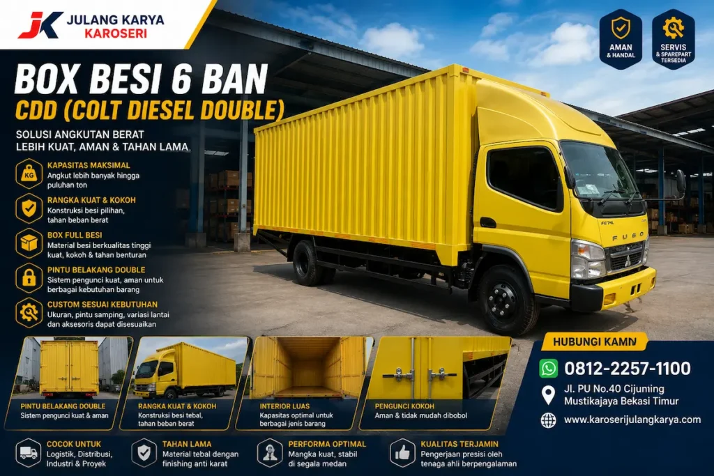 box besi 6 ban
