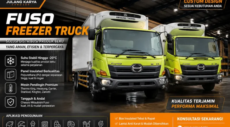 fuso truck freezer