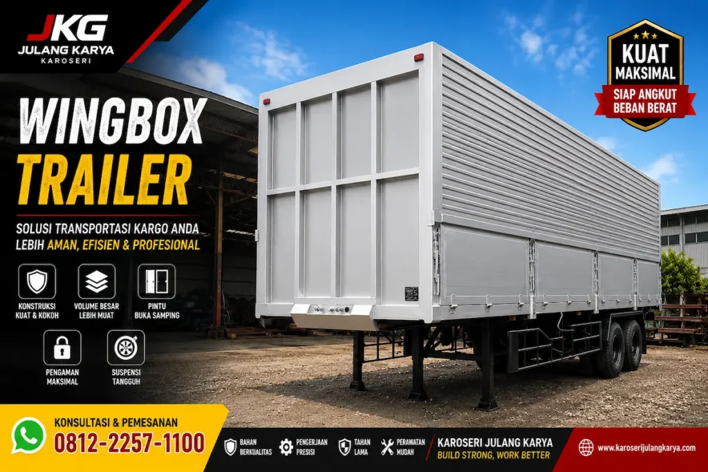 trailer wingbox 40 feet