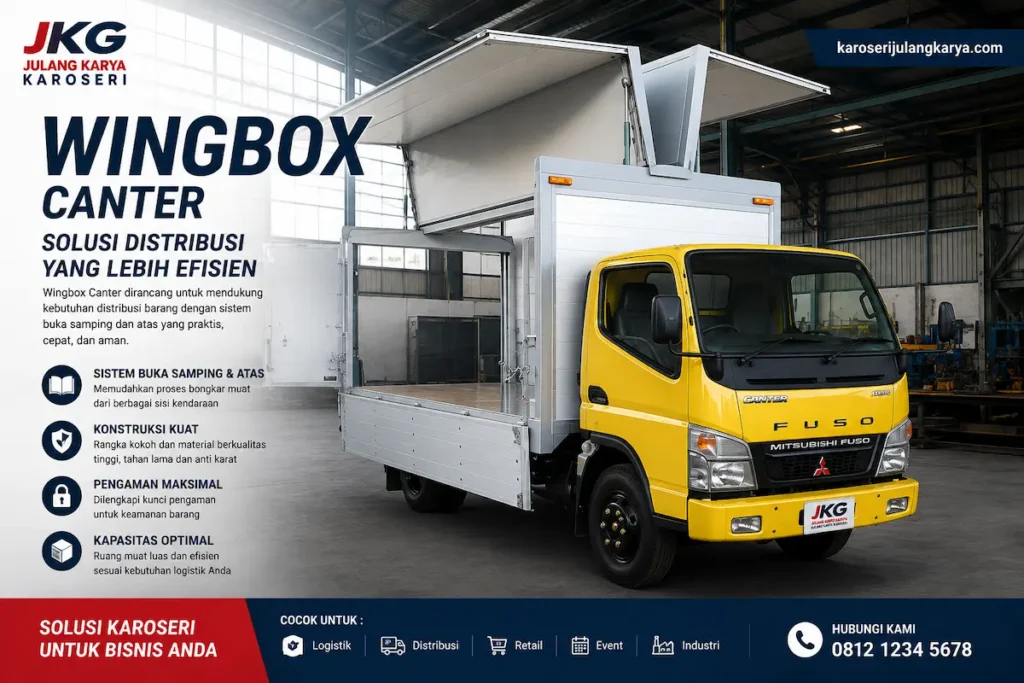 wingbox mitsubishi canter