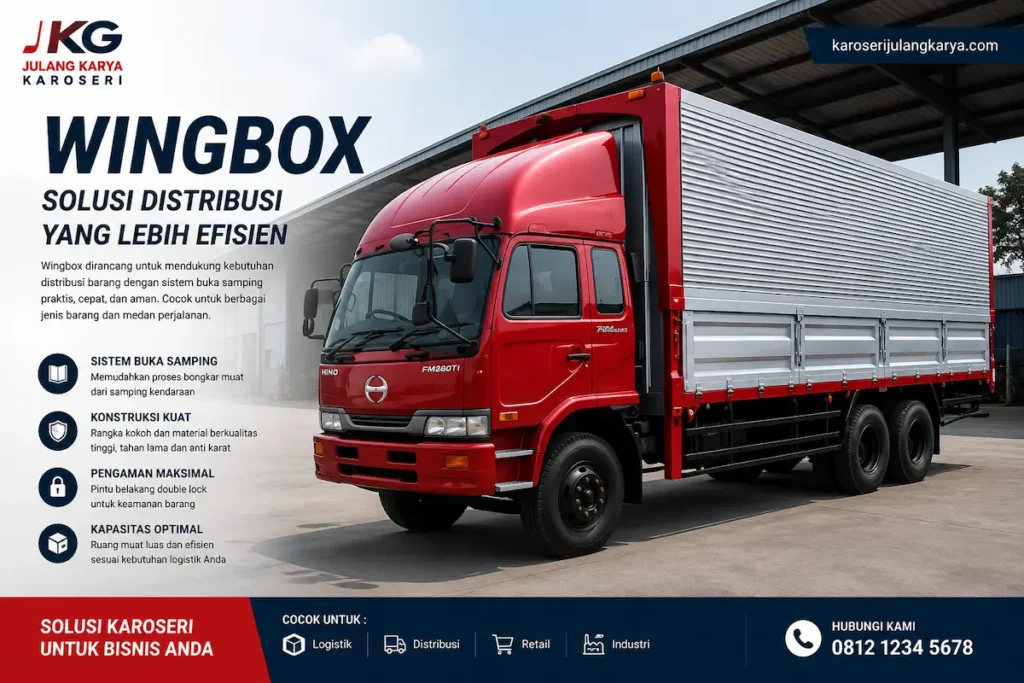 wingbox hino merah