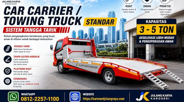 towing tangga standard