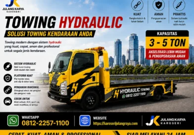 karoseri towing car carrier julang karya